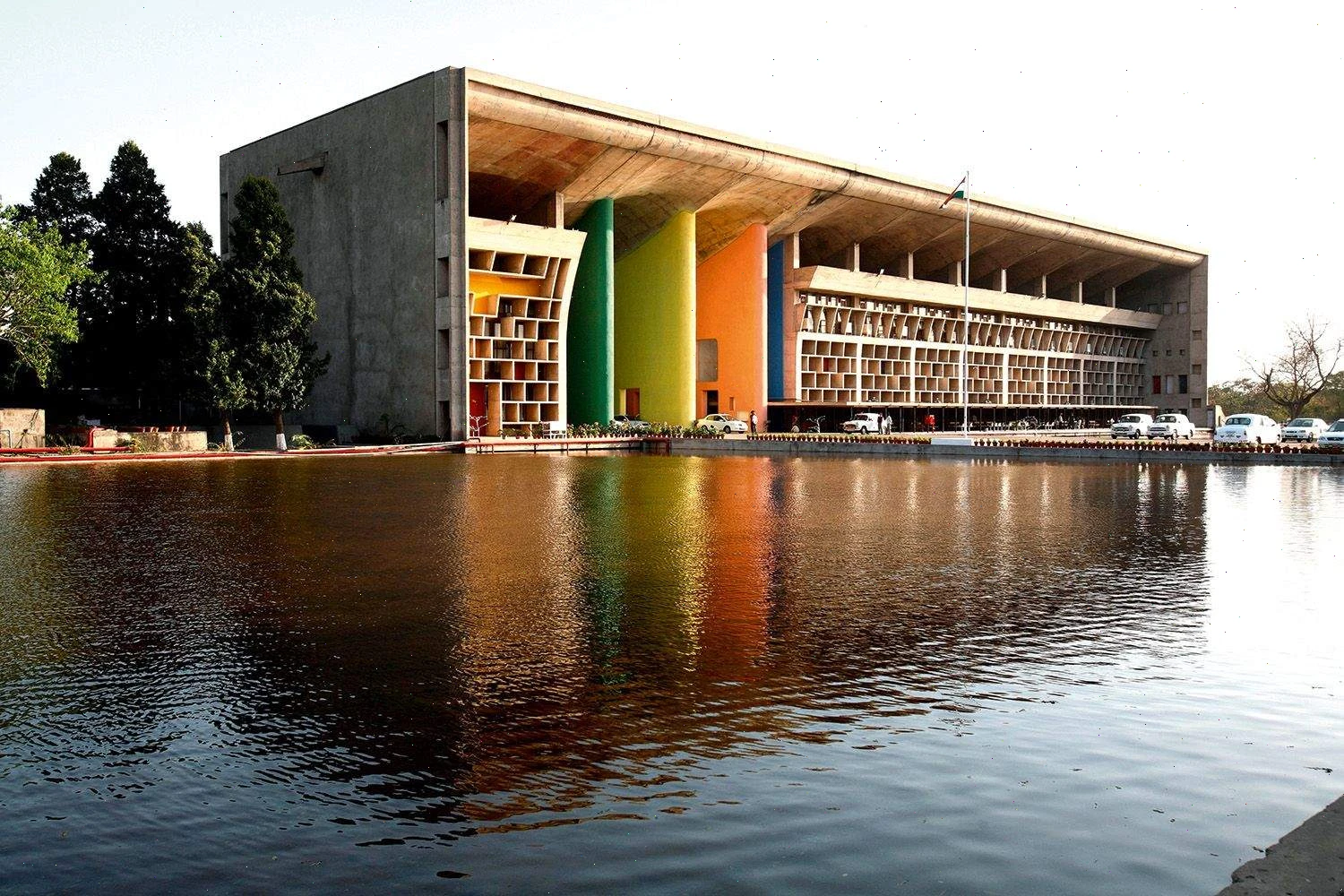 The High Court building in Chandigarh